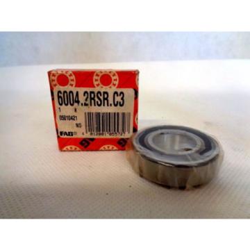 NEW FAG 6004.2RSR.C3 BALL BEARING