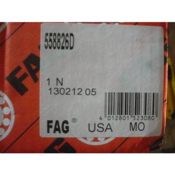 New FAG 558826D Bearing