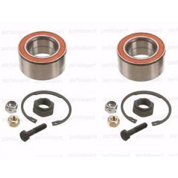 Set of 2 Rear Wheel Bearing Kits OEM (FAG) for BMW &amp; PORSCHE