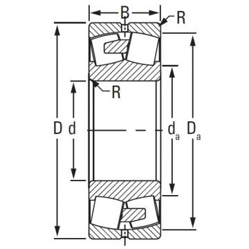 Timken TAPERED ROLLER 22310KEMW33W800    