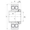 Bearing 1316K+H316 ISO