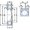 المحامل 7011 ACD/HCP4AL SKF