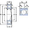 المحامل 71906 ACE/P4AL SKF