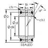 المحامل GEZ101ES-2RS AST