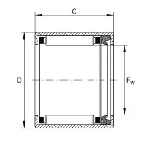 المحامل SCE45-P INA #1 image