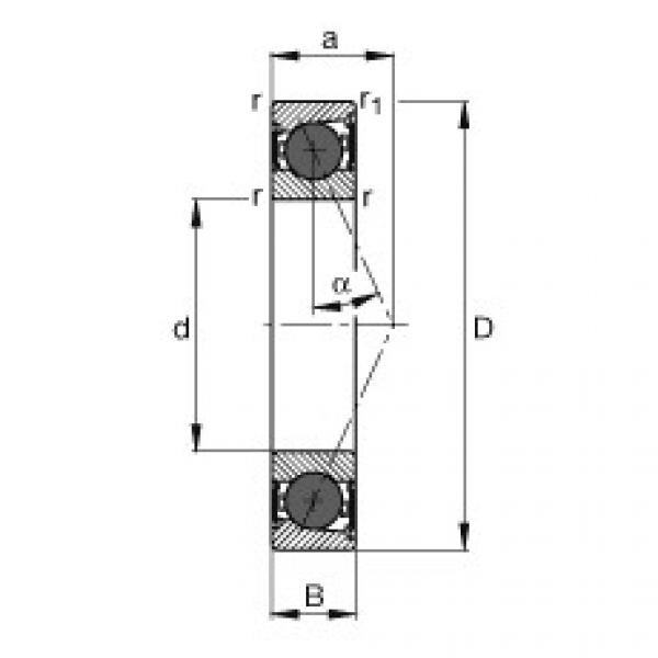 المحامل HCB7010-E-2RSD-T-P4S FAG #1 image