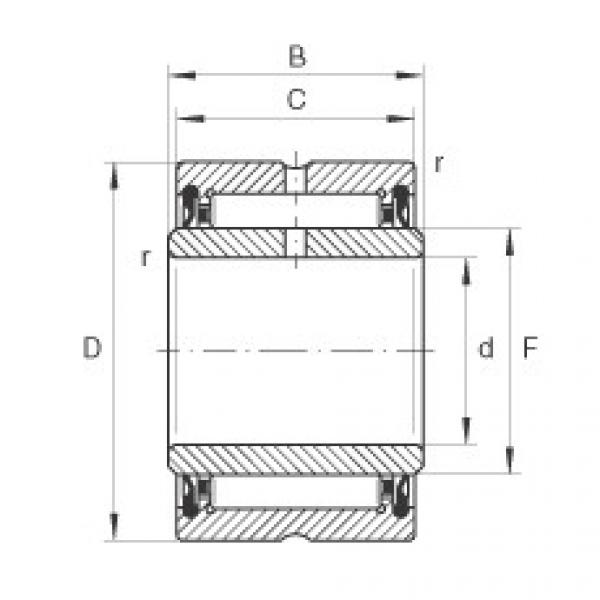 المحامل NA4907-2RSR INA #1 image