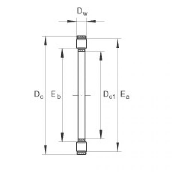 FAG Axial-Zylinderrollenkranz - K81213-TV #1 image