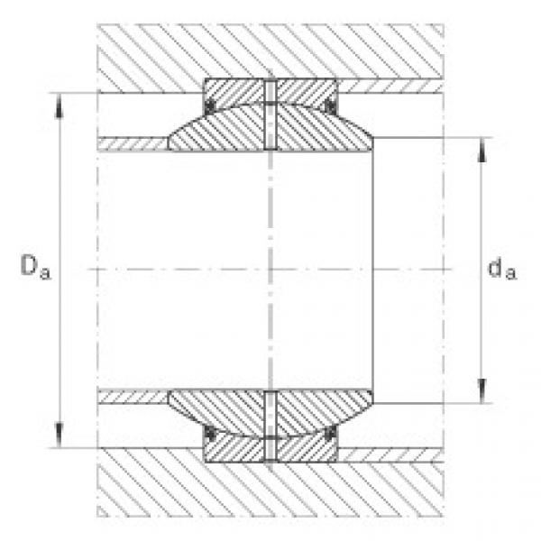 FAG Radial spherical plain bearings - GE180-FO-2RS #2 image