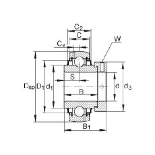 المحامل G1107-KRR-B-AS2/V INA #1 image