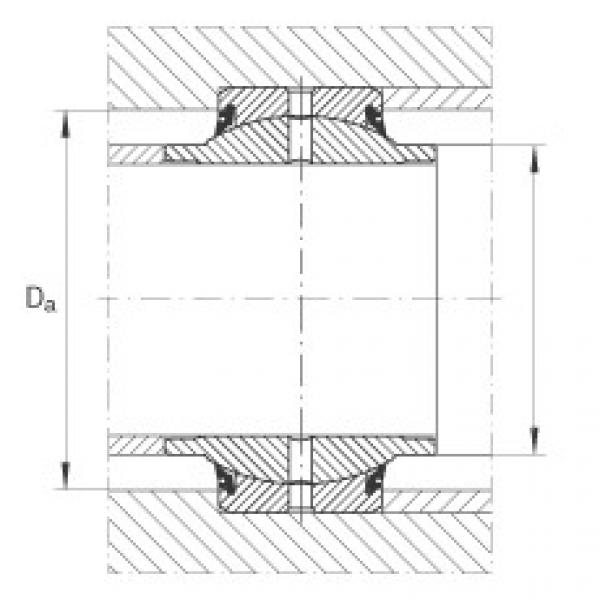 FAG Radial spherical plain bearings - GE45-HO-2RS #2 image