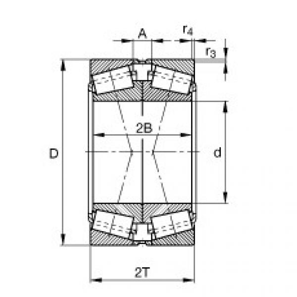 FAG تناقص الأسطوانة المحامل - 32044-X-XL-DF-A400-450 #1 image