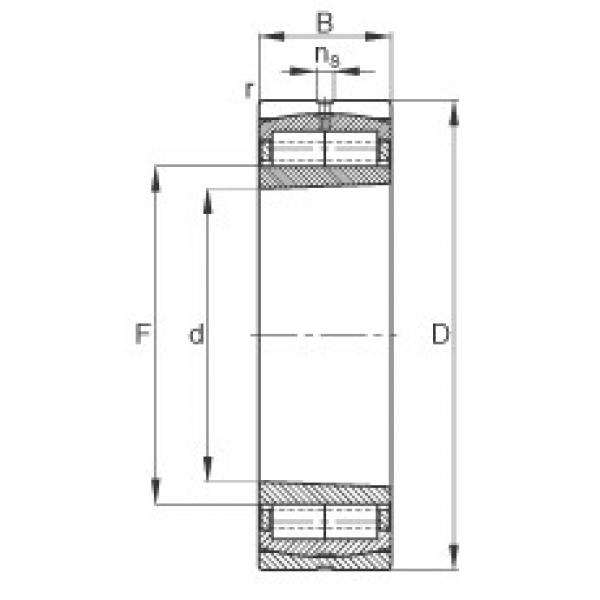 FAG محامل أسطوانية - F-804460.ZL-K-C3 #1 image