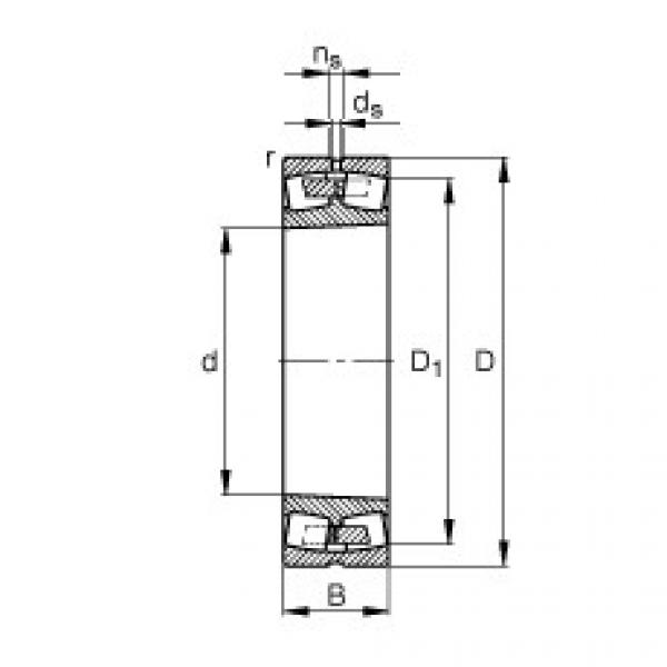 المحامل 240/630-B-K30-MB FAG #1 image