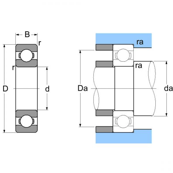 6034 NTN SPHERICAL ROLLER NTN JAPAN BEARING #5 image