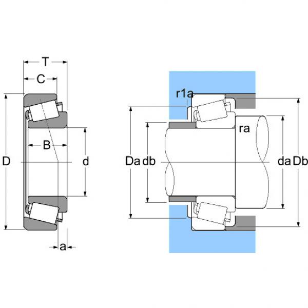 4T-623 NTN SPHERICAL ROLLER NTN JAPAN BEARING #5 image