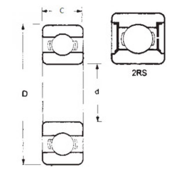 المحامل 6207-2RS FBJ #1 image