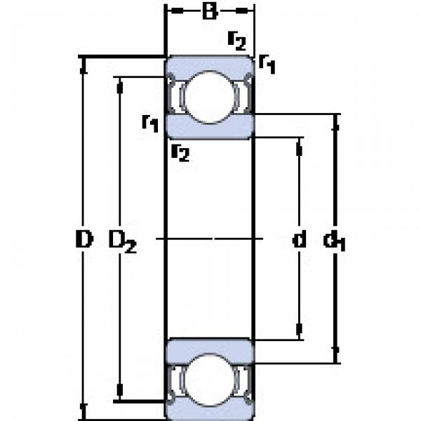 المحامل 6215-2Z SKF #1 image