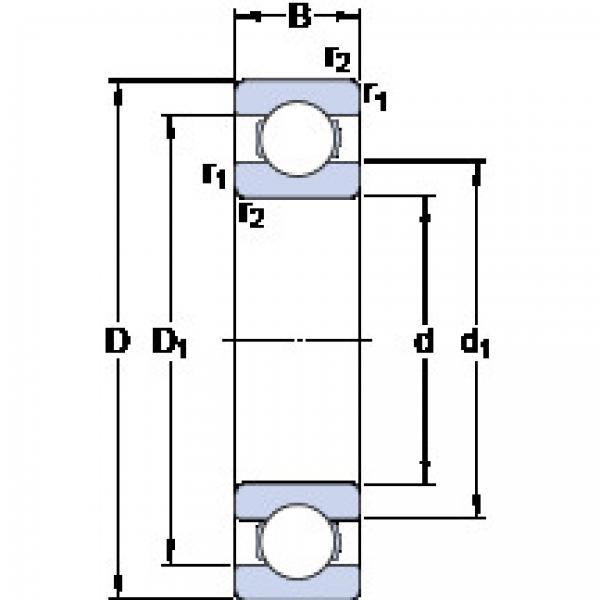 المحامل 618/1060 MA SKF #1 image