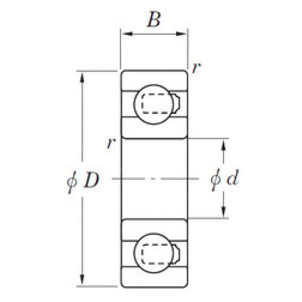 المحامل 3NC6203MD4 KOYO #1 image