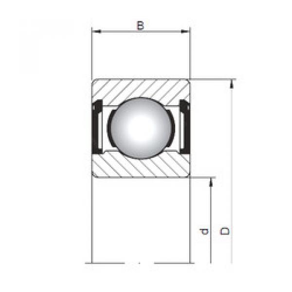 المحامل 628/6 ZZ ISO #1 image