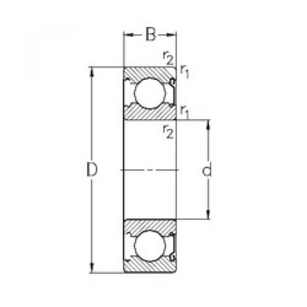 المحامل 6213-Z NKE #1 image