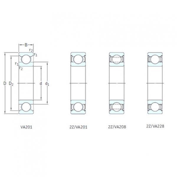 المحامل 6209-2Z/VA228 SKF #1 image