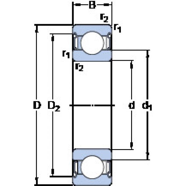 المحامل 6311-2Z/VA228 SKF #1 image