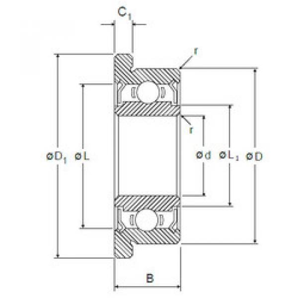 المحامل RF-1640ZZ NMB #1 image