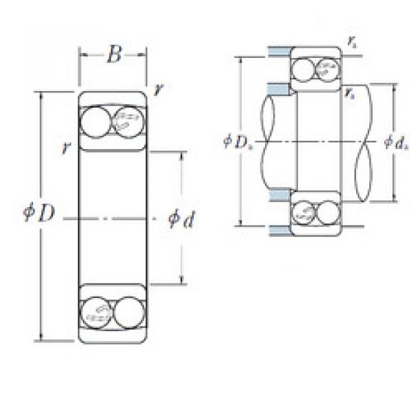 Bearing 1317 NSK #1 image