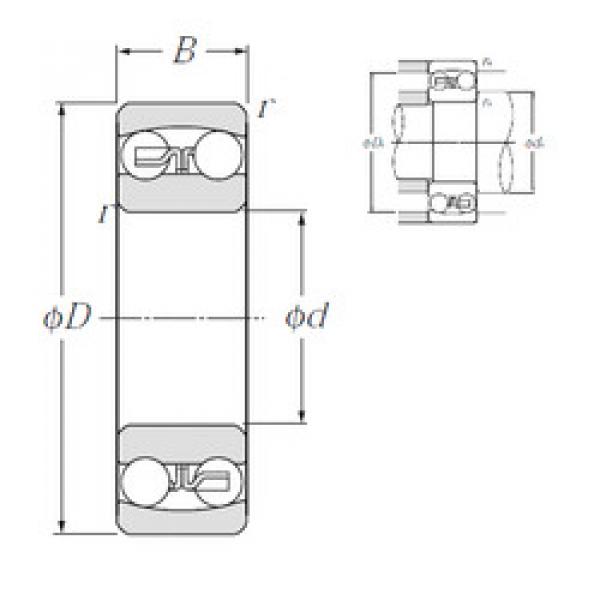 Bearing 1316S NTN #1 image