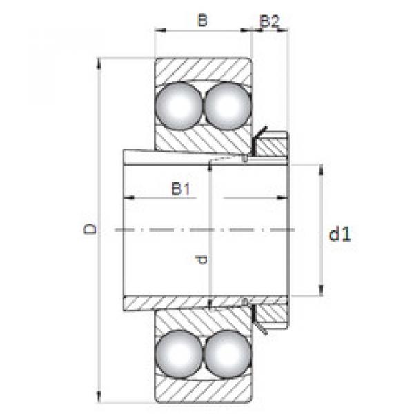 Bearing 1209K+H209 CX #1 image