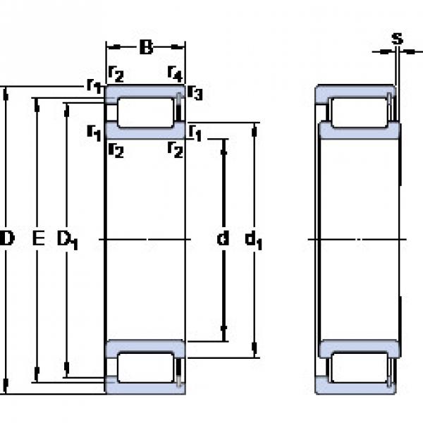 المحامل NCF 2896 V SKF #1 image