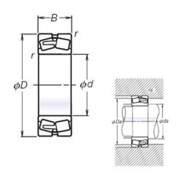 المحامل TL23160CAE4 NSK #1 image