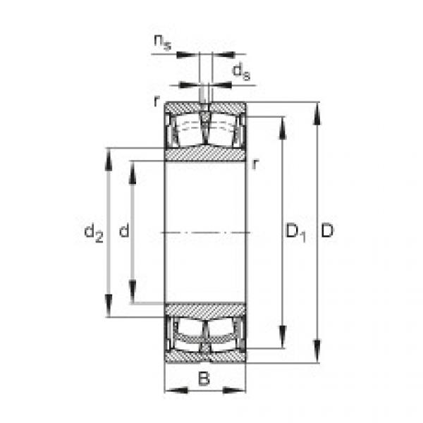 المحامل WS22211-E1-2RSR FAG #1 image