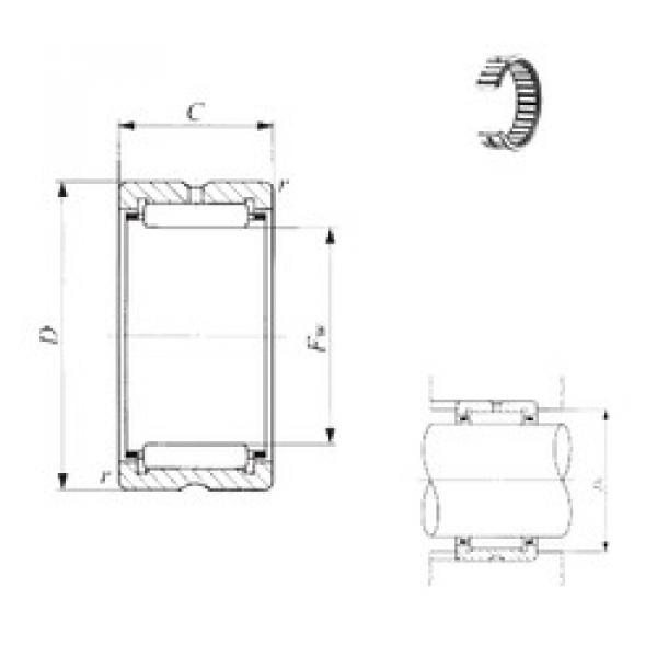 المحامل RNA 49/28 IKO #1 image