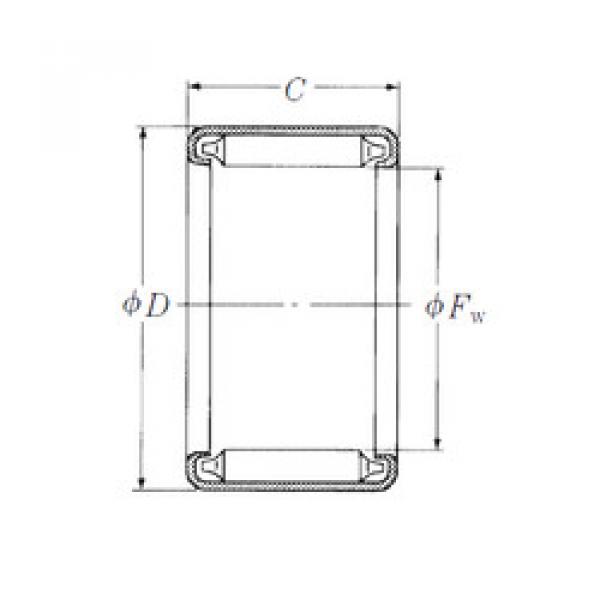 المحامل NF-1420 NSK #1 image