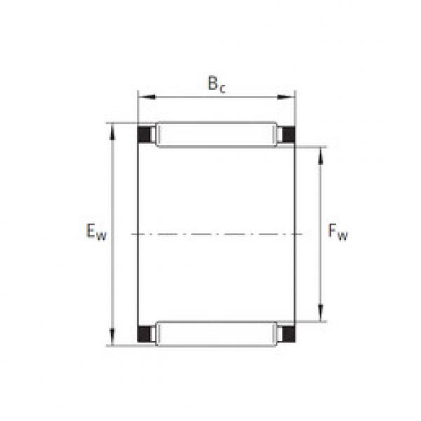 المحامل K32X46X32 INA #1 image