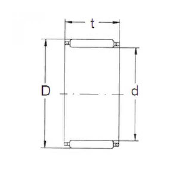 المحامل K30X37X20 FBJ #1 image