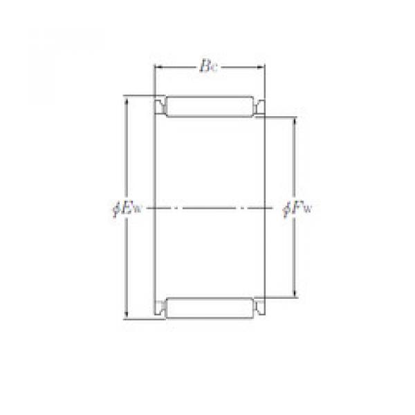 المحامل K4×7×7T2 NTN #1 image