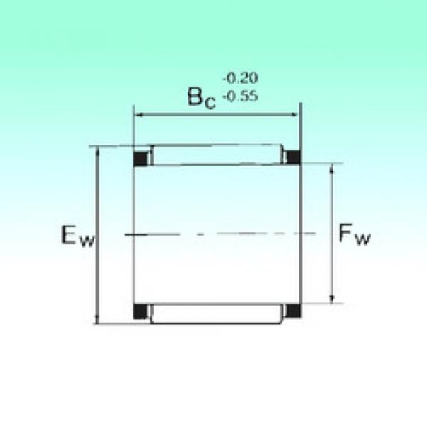 المحامل KBK 15x19x19 NBS #1 image