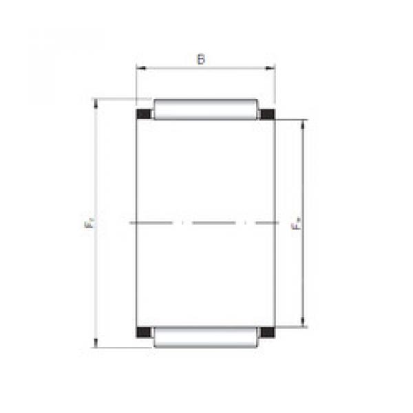 المحامل KBK13X17X14,5 CX #1 image