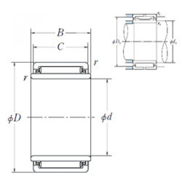 المحامل LM3730 NSK #1 image