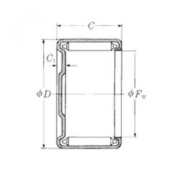 المحامل M-11101 NSK #1 image