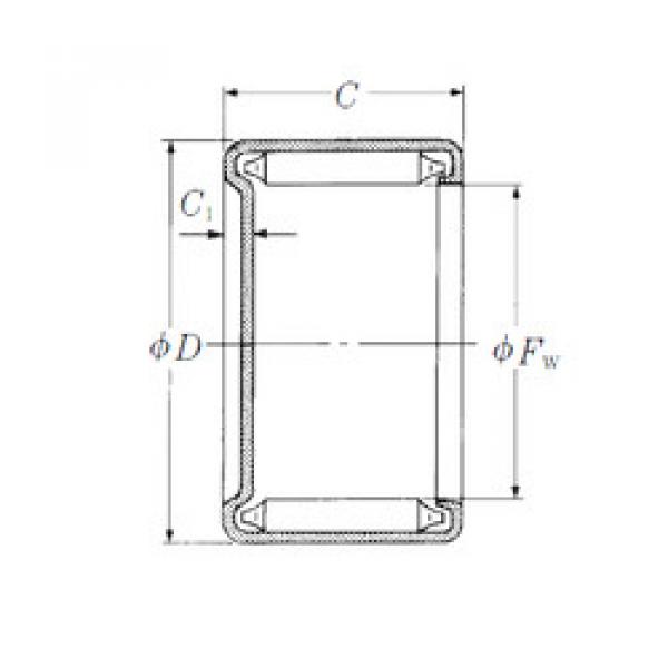 المحامل M-2 1/2 51 NSK #1 image