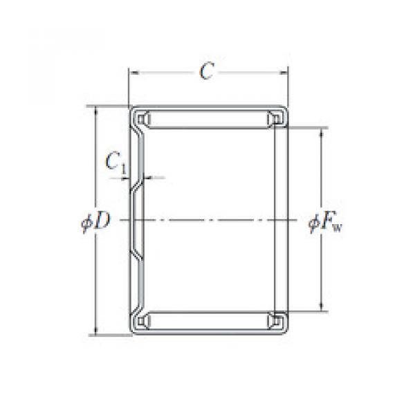 المحامل MF-2020 NSK #1 image