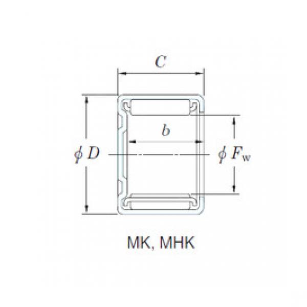 المحامل MHK13121 KOYO #1 image