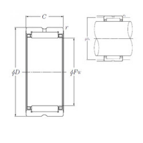 المحامل MR202820 NTN #1 image