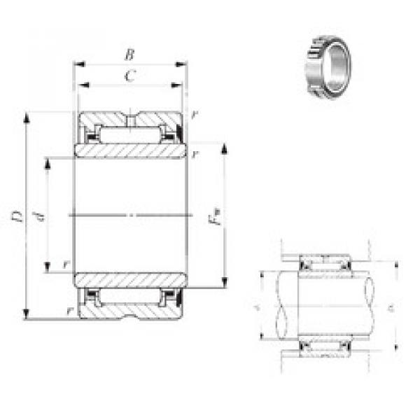 المحامل NA 4911U IKO #1 image