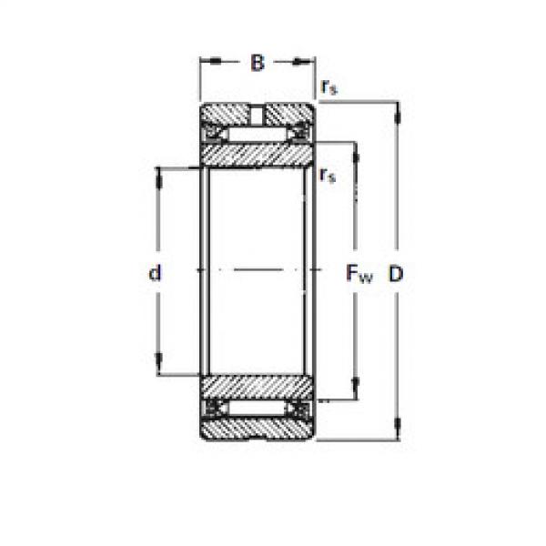 المحامل NA22040 Timken #1 image